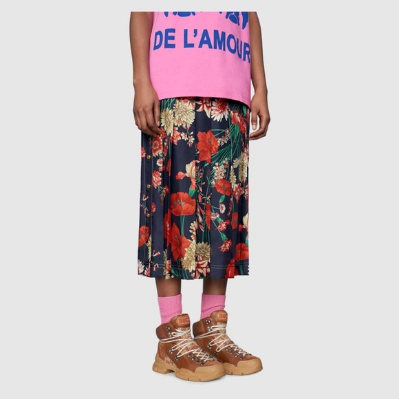 GUCCI Flashtrek GG high-top sneaker NWBox Size 38 - Picture 5 of 8